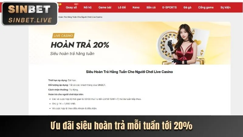 Hoàn Trả Đặc Biệt Cho Lần Nạp Đầu